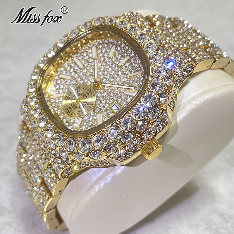 Luxury Watch Iceberg - Hip Hop Merk Missfox Mode Iced