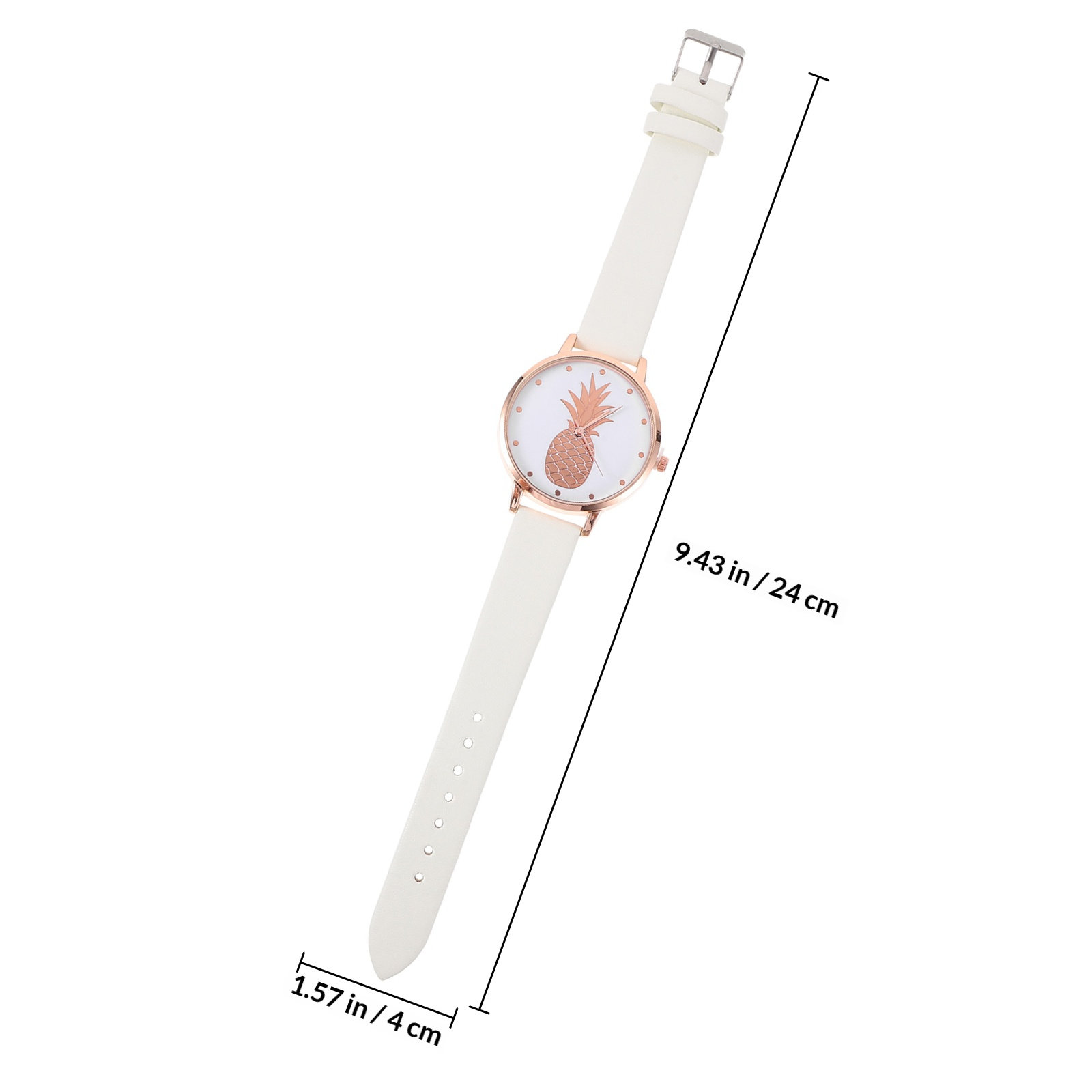 Dameshorloge met een ananaspat - Luxury Watch Gift For Her recensie en prijs