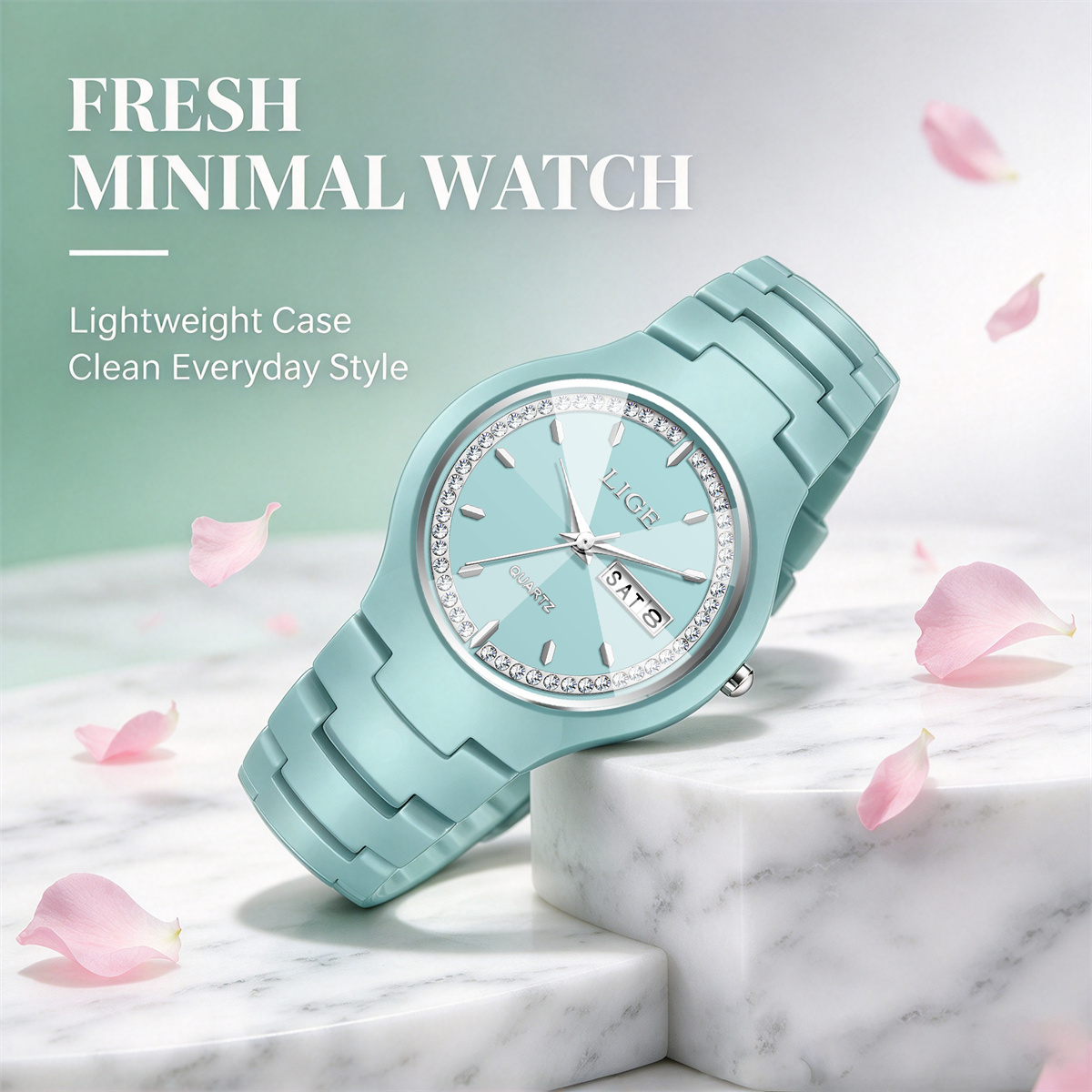 LIGE Topmerk Luxe Elegante Dam - Luxury Watch Top 10 recensie en prijs
