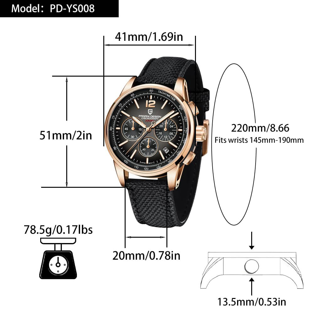 PAGANI ONTWERP Nieuwe Heren Ho - Luxury Watch Maker recensie en prijs