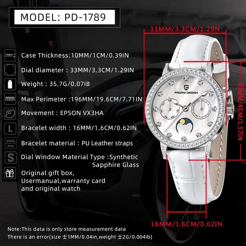 PAGANI DESIGN 1789 Quartz Horl - Luxury Watch Top 10 recensie en prijs