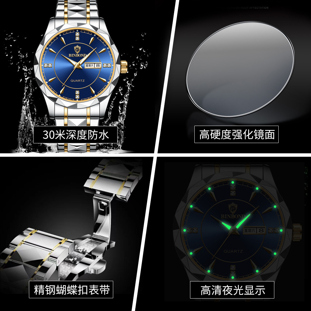 Binbong Zakelijk Horloge Heren - Luxury Watch Top 10 recensie en prijs