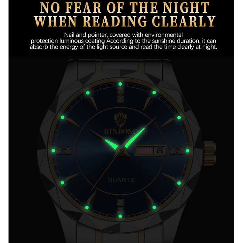 Binbong Zakelijk Horloge Heren - Luxury Watch Top 10 recensie en prijs
