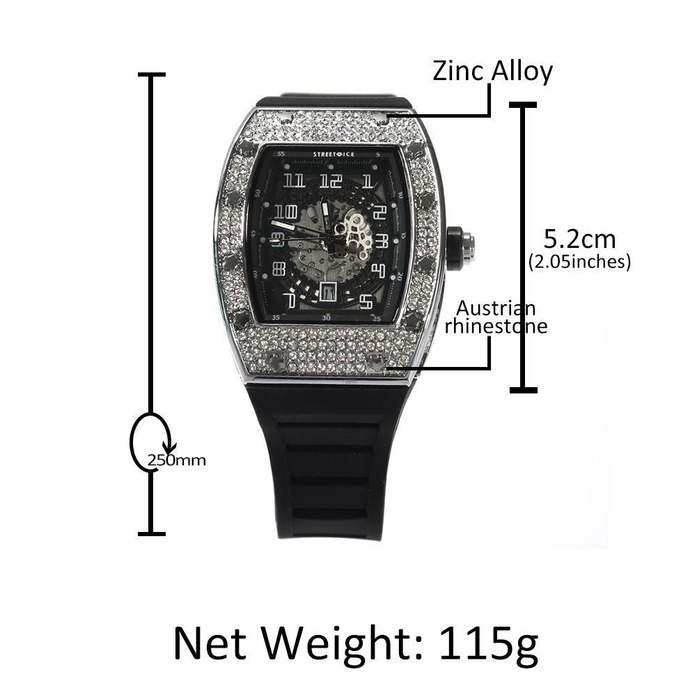 Hip Hop Volledige Iced Out Vie - Luxury Watch Iceberg recensie en prijs