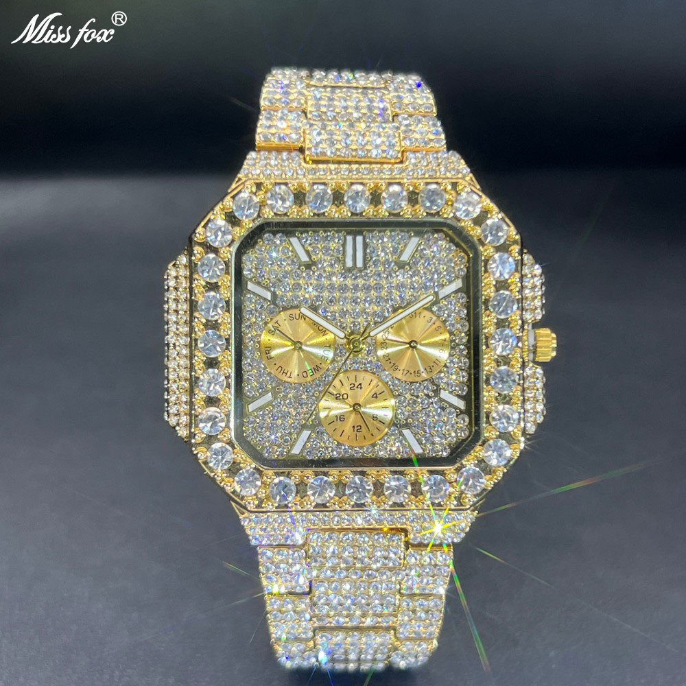 MISSFOX Luxe Diamanten Horloge - Luxury Watch Iceberg recensie en prijs