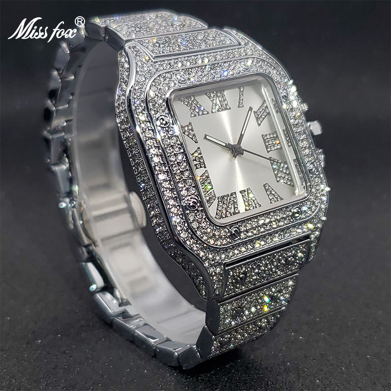 MISSFOX vierkante horloges voo - Luxury Watch Iceberg recensie en prijs
